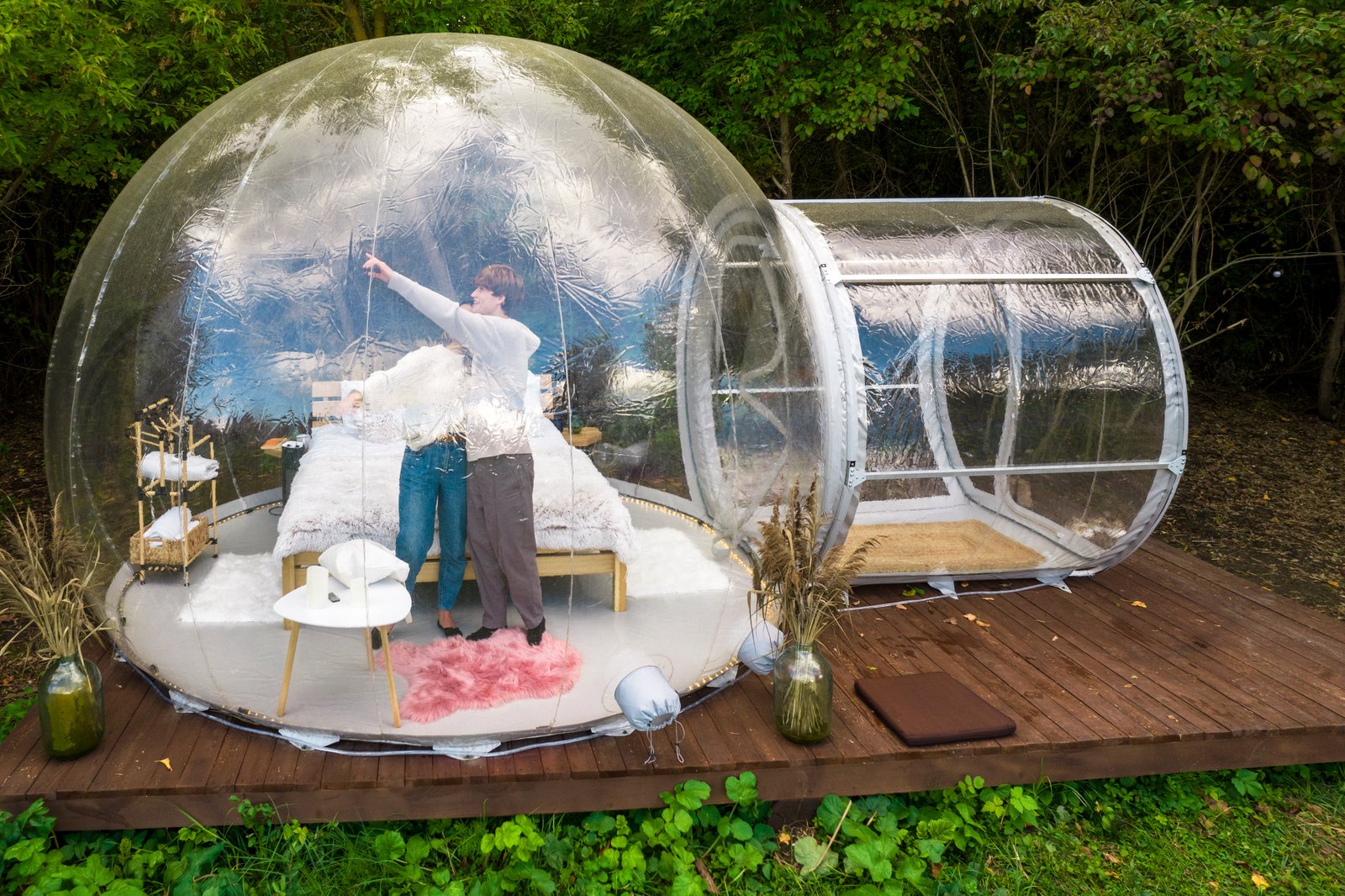 Bubble House event setup 5